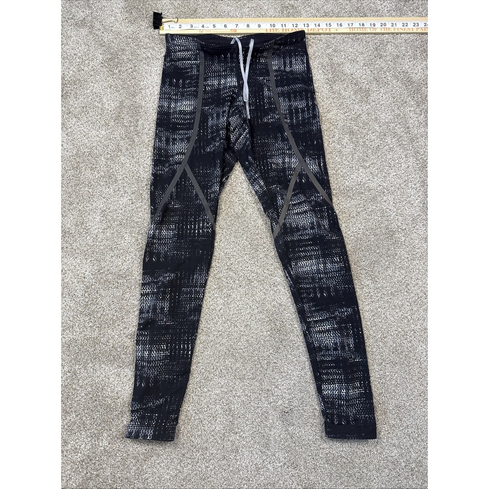 Nike Grey Athletic Pants Leggings Size XS RN#56323. CA#05553 Running/Track Pants